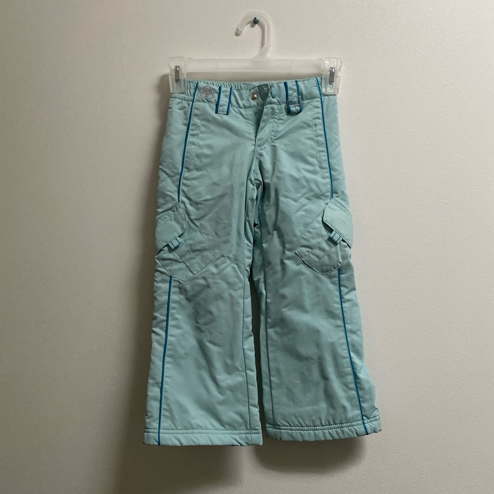 Vintage Old Navy Girls Fleece Lined Snow Pants 4